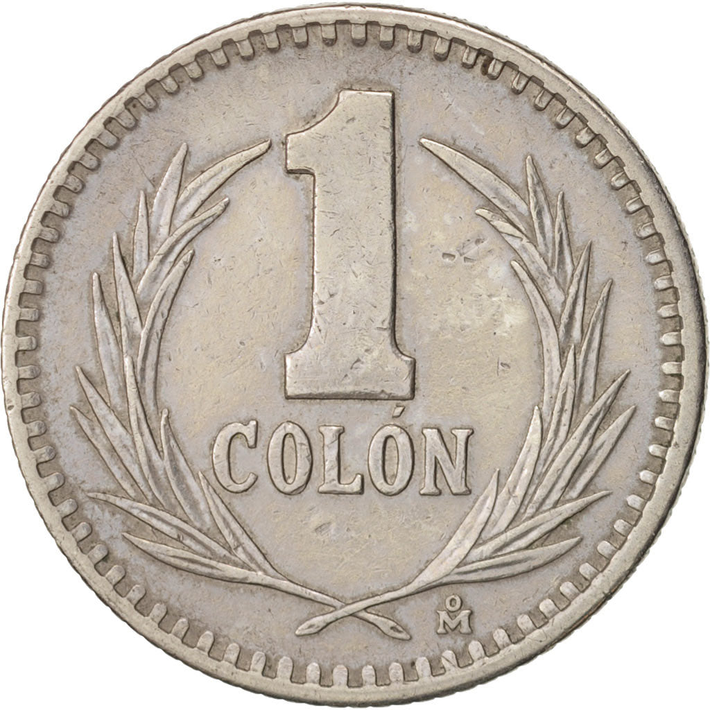 El Salvador, Colon, 1985, Mexico City, Mexico, EF(40-45), Copper-nickel, KM:153