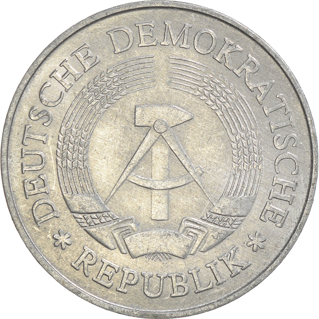 Moeda, ALEMANHA - REPÚBLICA DEMOCRÁTICA, Mark, 1975