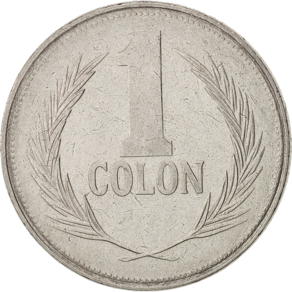 El Salvador, Colon, 1988, MS(63), Stainless Steel, KM:156