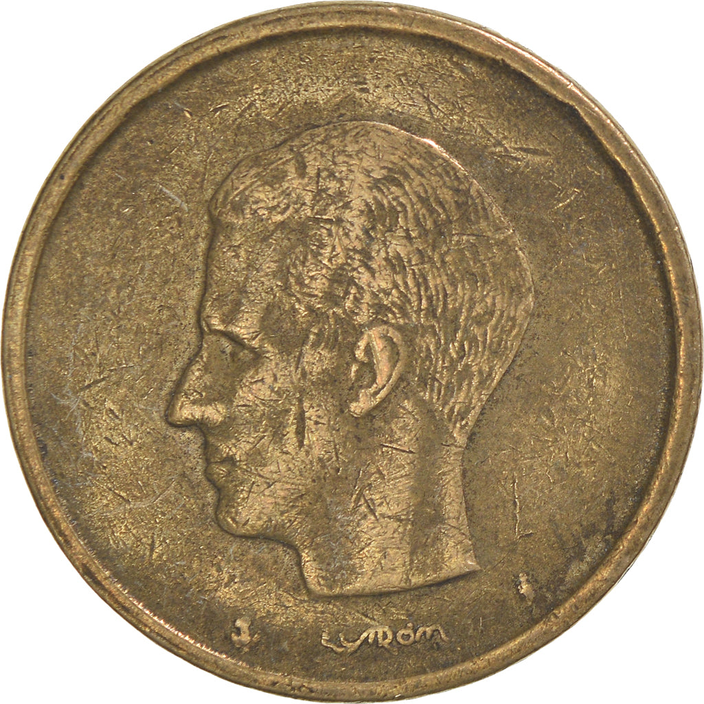 Monnaie, Belgique, 20 Francs, 20 Frank, 1981