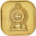 Sri Lanka, 5 Cents, 1975, EF(40-45), Nickel-brass, KM:139