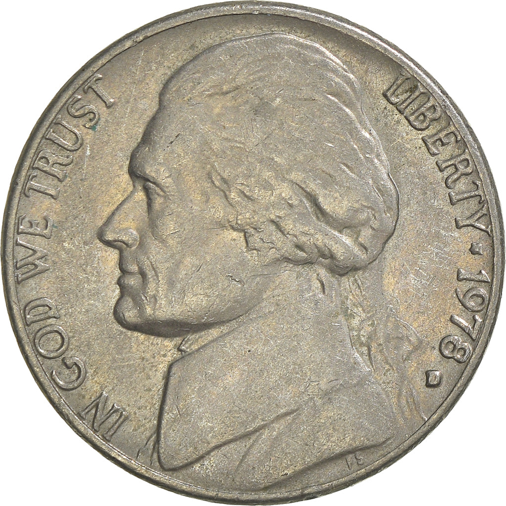 Moneta, Stati Uniti, 5 Cents, 1978