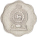 Coin, Sri Lanka, 2 Cents, 1975, EF(40-45), Aluminum, KM:138