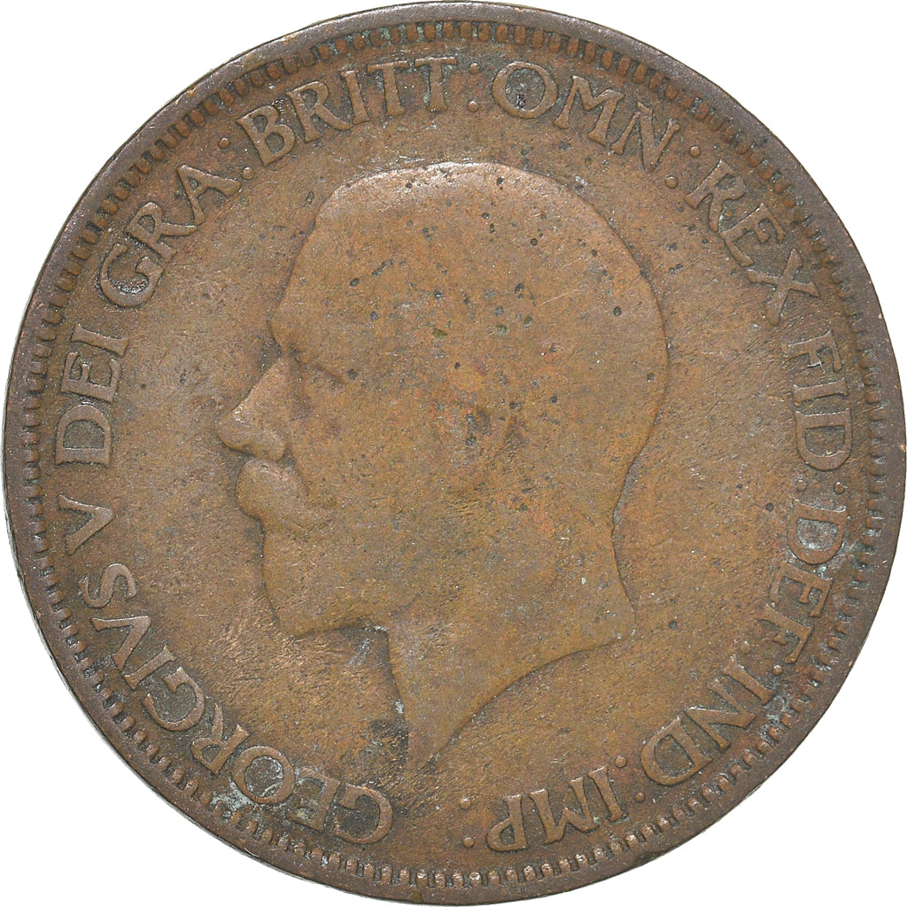 Monnaie, Grande-Bretagne, 1/2 Penny, 1928