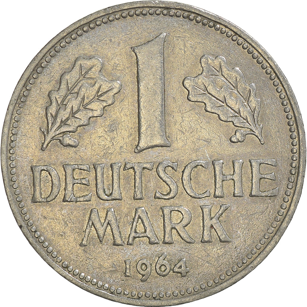 Coin, GERMANY - FEDERAL REPUBLIC, Mark, 1964