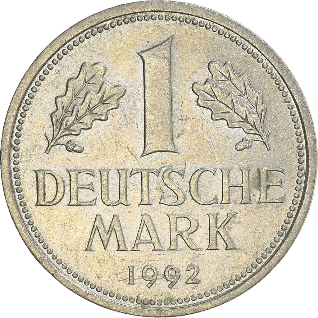 Münze, Bundesrepublik Deutschland, Mark, 1992