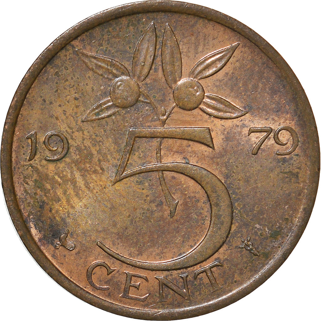 Münze, Niederlande, 5 Cents, 1979