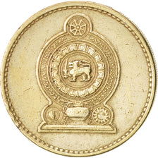 Coin, Sri Lanka, 5 Rupees, 1984, EF(40-45), Nickel-brass, KM:148.1