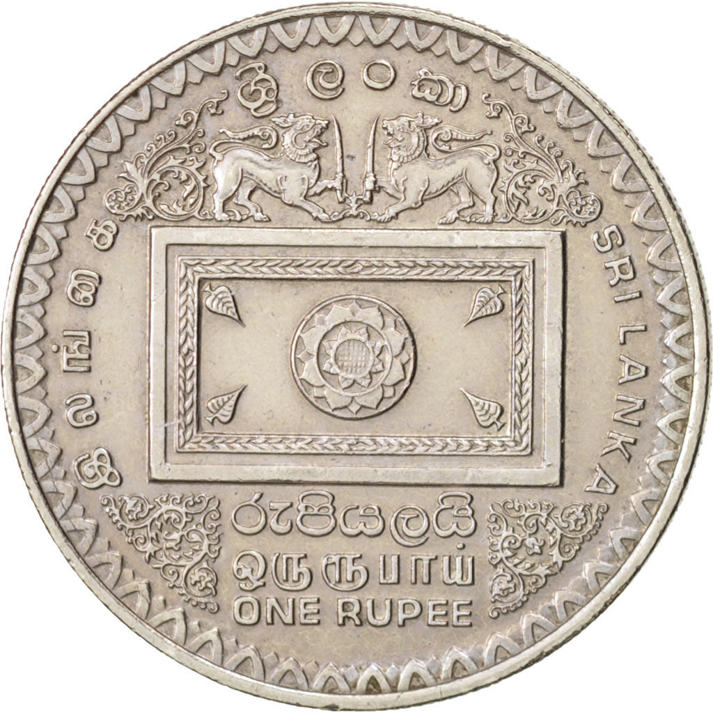 Sri Lanka, Rupee, 1992, AU(50-53), Copper-nickel, KM:151