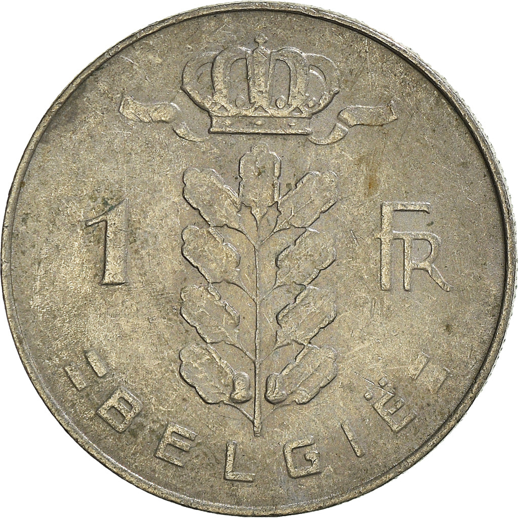 Coin, Belgium, Franc, 1976