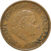 Moneda, Países Bajos, 5 Cents, 1961