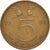 Moneda, Países Bajos, 5 Cents, 1961