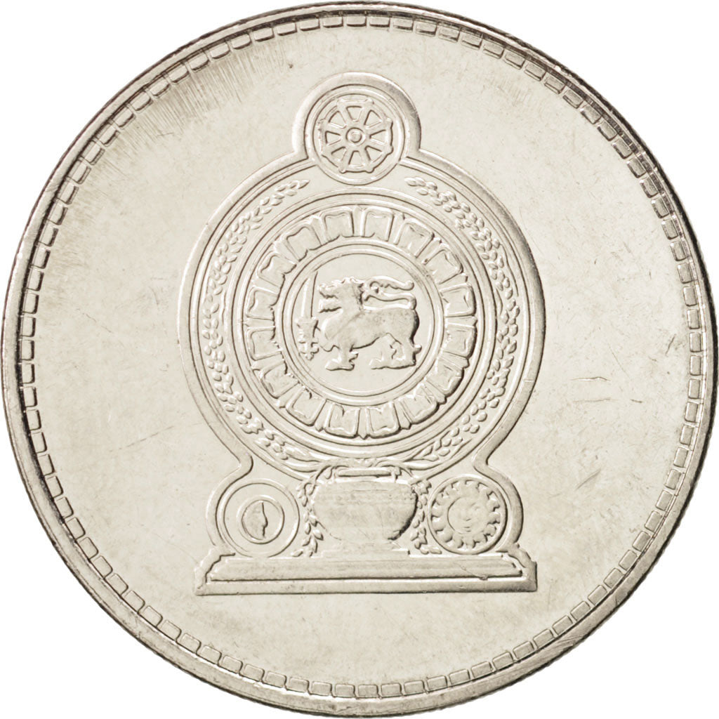 Sri Lanka, 2 Rupees, 2006, AU(55-58), Nickel Clad Steel, KM:147a