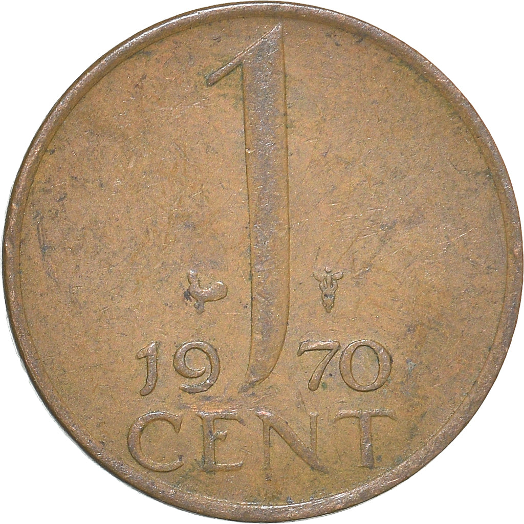Moneta, Paesi Bassi, Cent, 1970