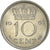 Moneda, Países Bajos, 10 Cents, 1963