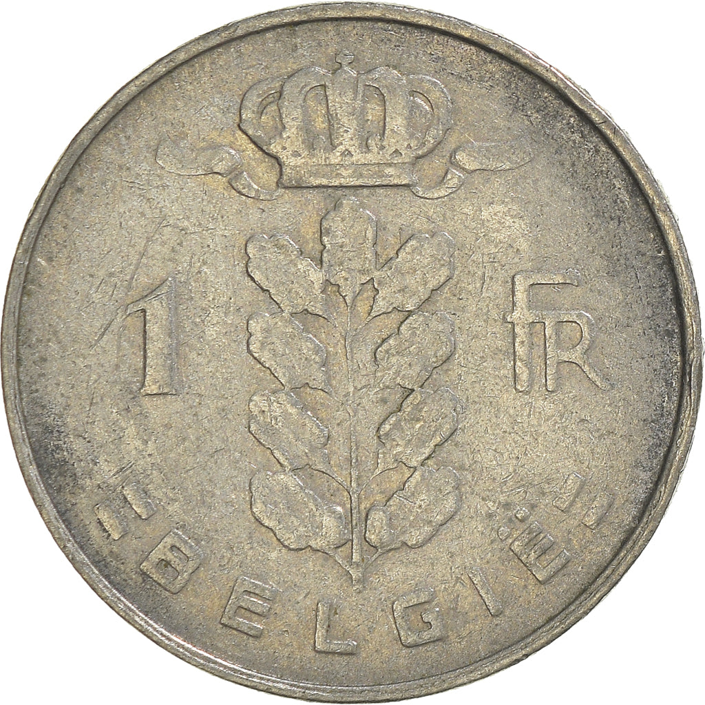 Coin, Belgium, Franc, 1962