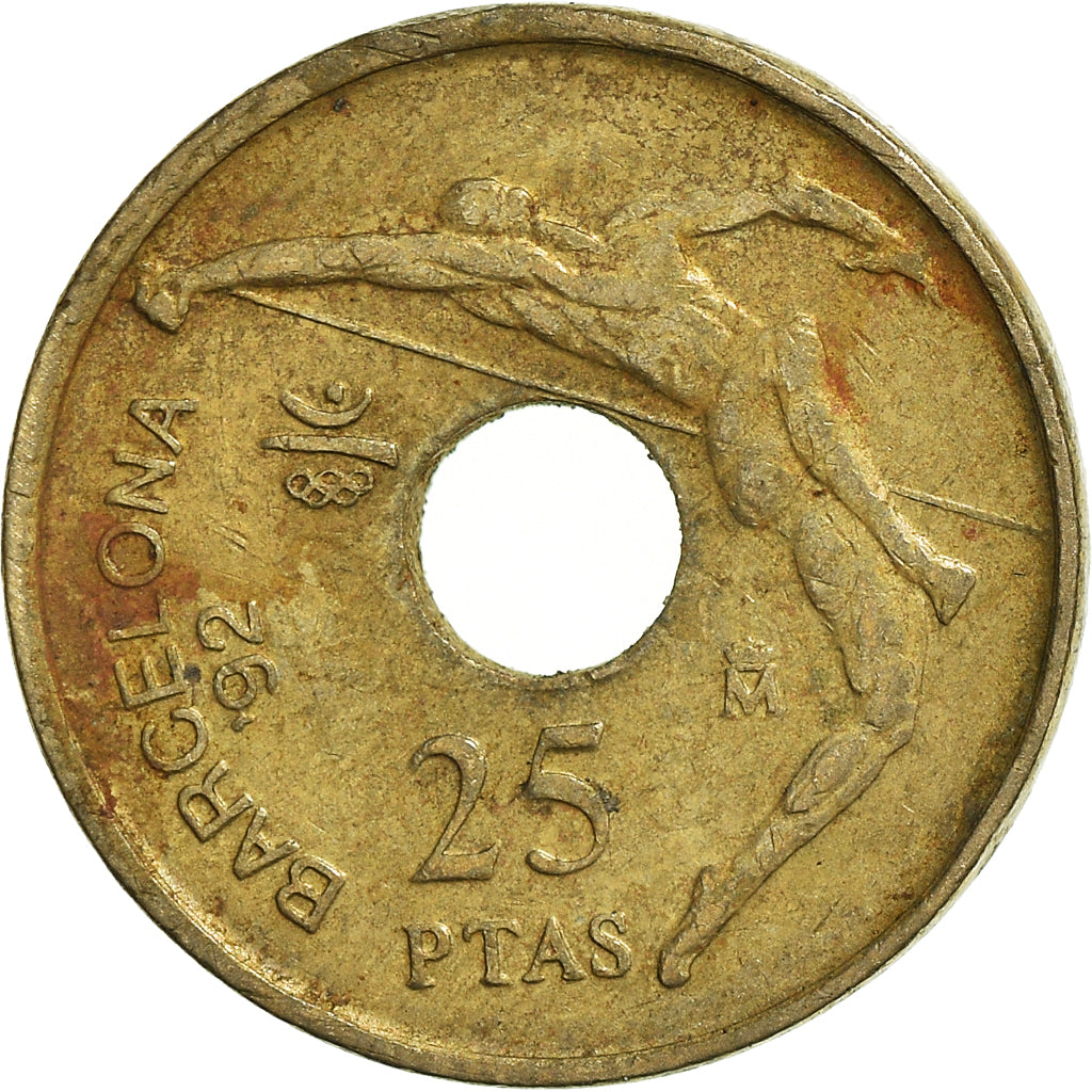 Monnaie, Espagne, 25 Pesetas, 1994