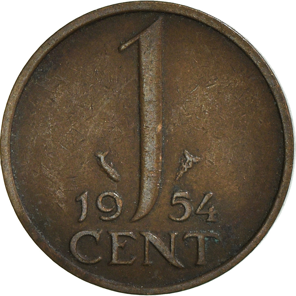 Moneta, Paesi Bassi, Cent, 1954