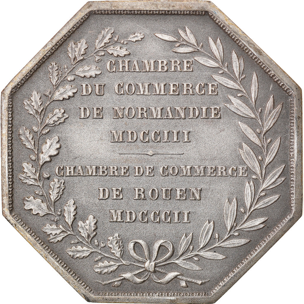 France, Token, Chambre de Commerce de Rouen, Business & industry, 1802, Lecomte