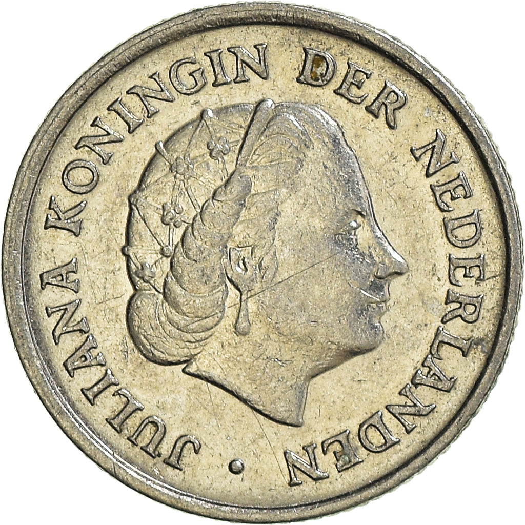 Moneta, Paesi Bassi, 10 Cents, 1970