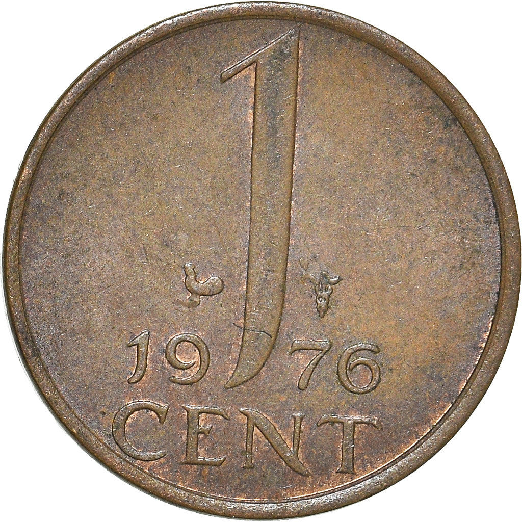 Münze, Niederlande, Cent, 1976