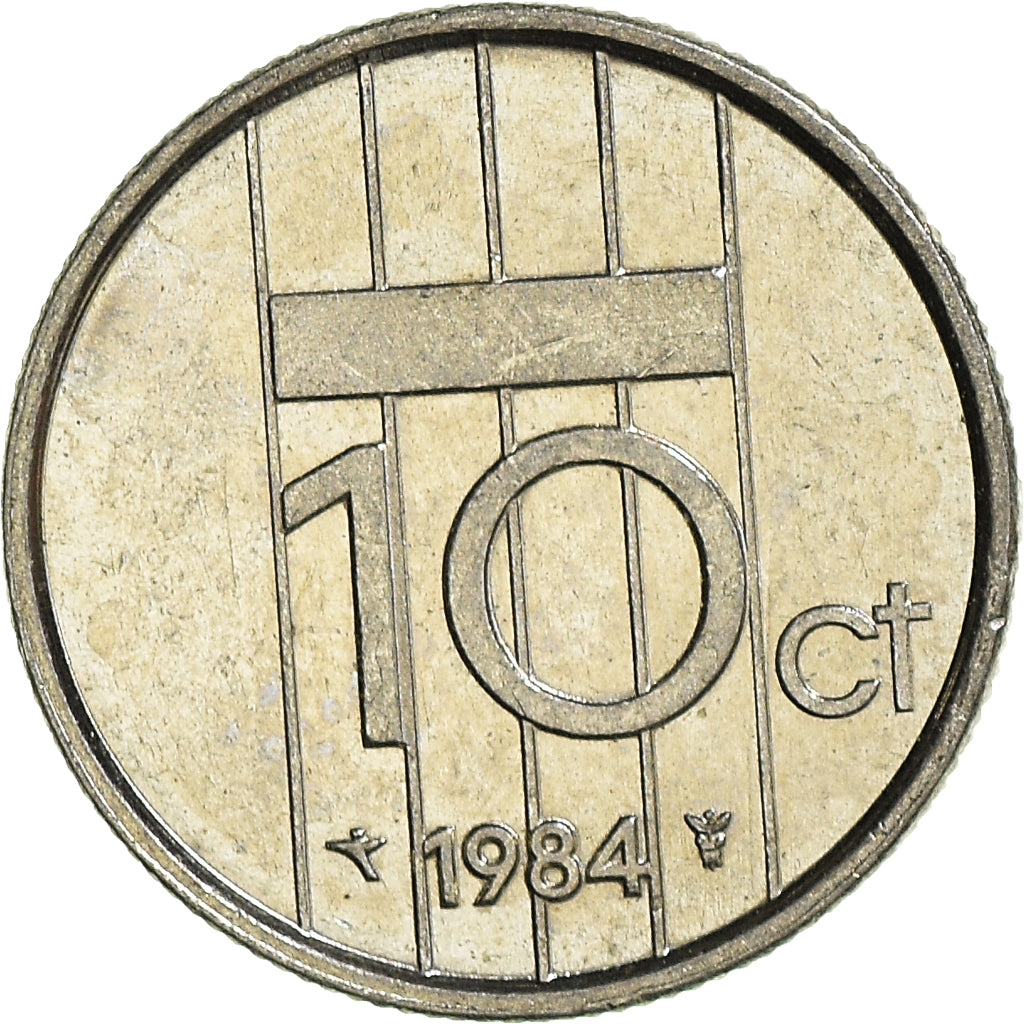 Munten, Nederland, 10 Cents, 1984