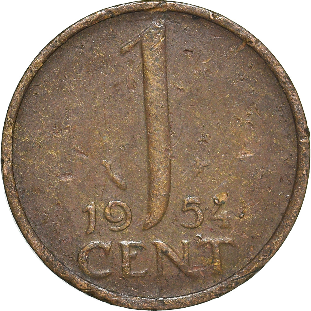 Moneta, Paesi Bassi, Cent, 1954