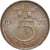 Moneda, Países Bajos, 5 Cents, 1977