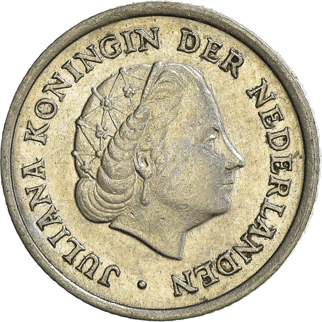 Monnaie, Pays-Bas, 10 Cents, 1957