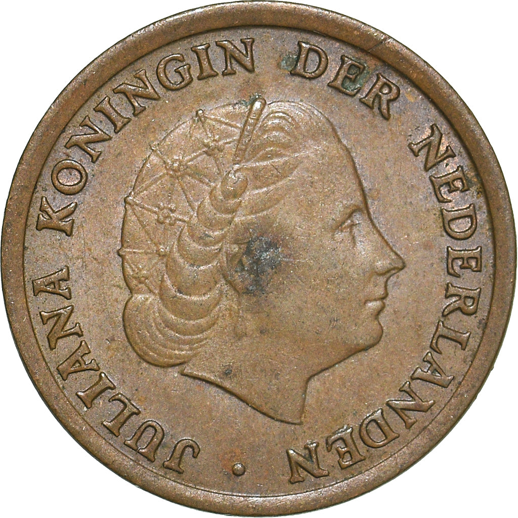 Moeda, Países Baixos, Cent, 1966