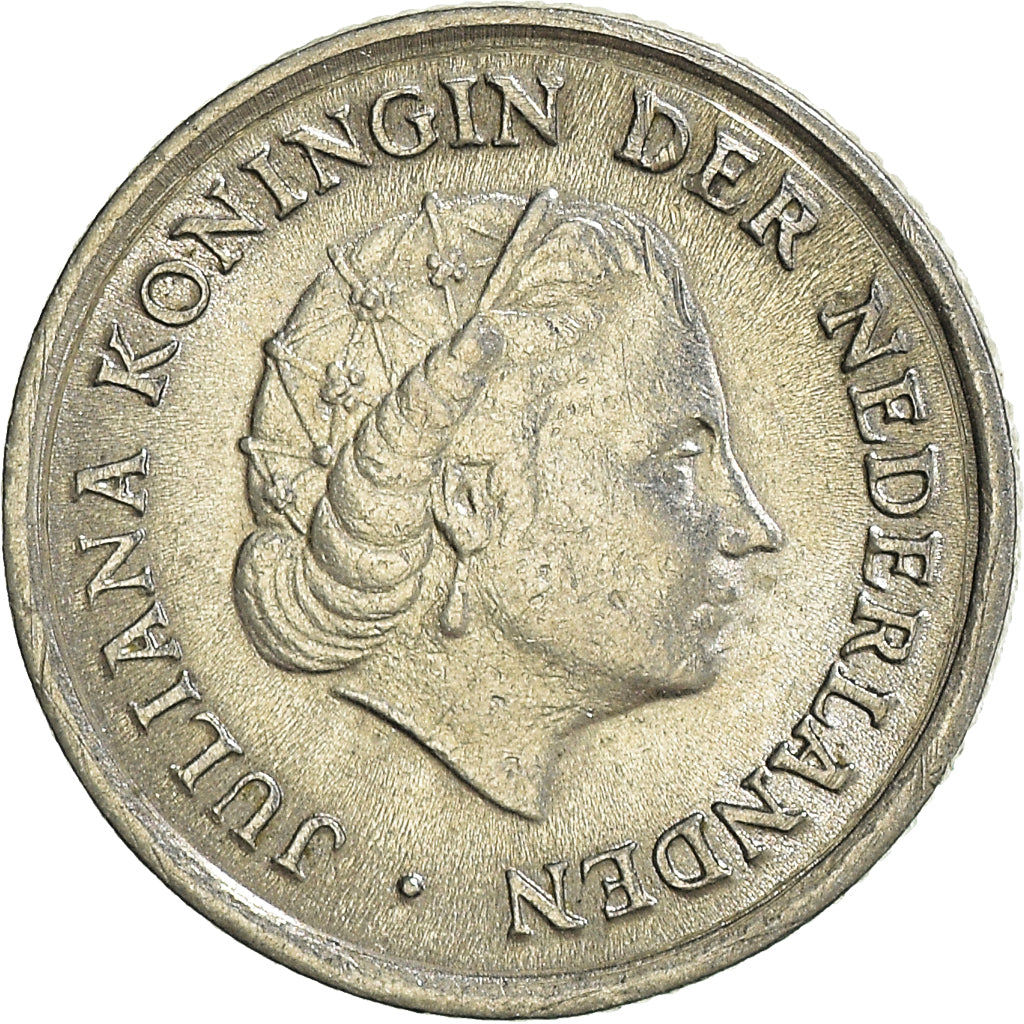 Münze, Niederlande, 10 Cents, 1958