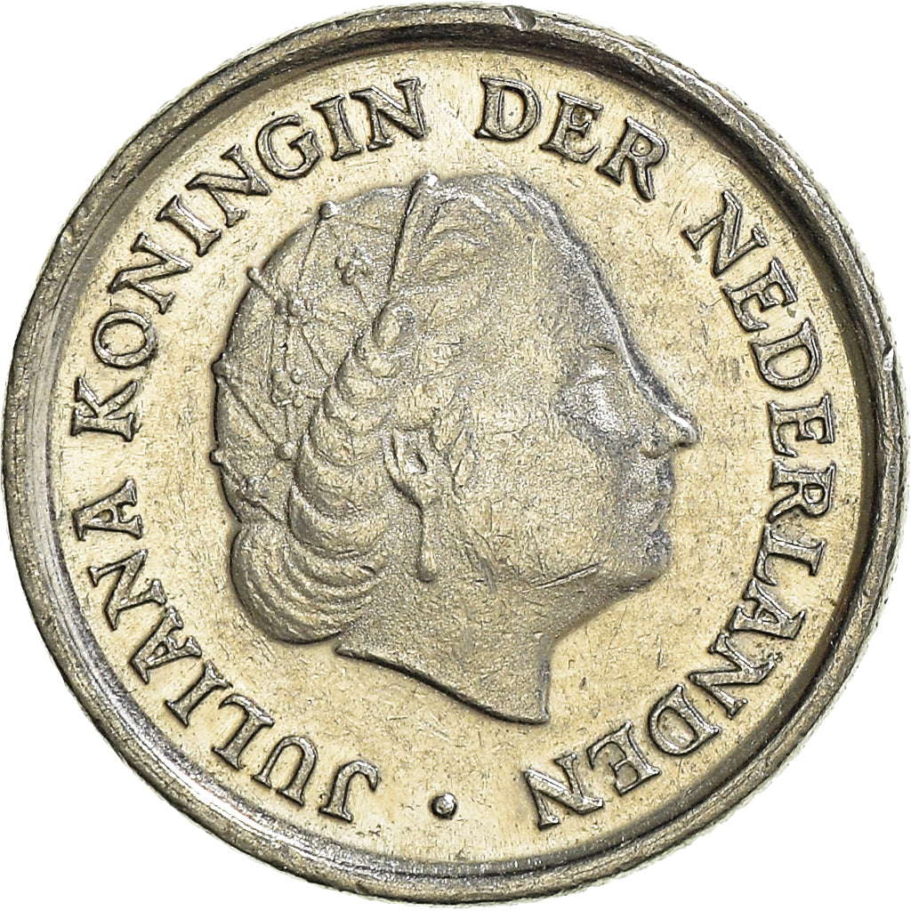 Münze, Niederlande, 10 Cents, 1980