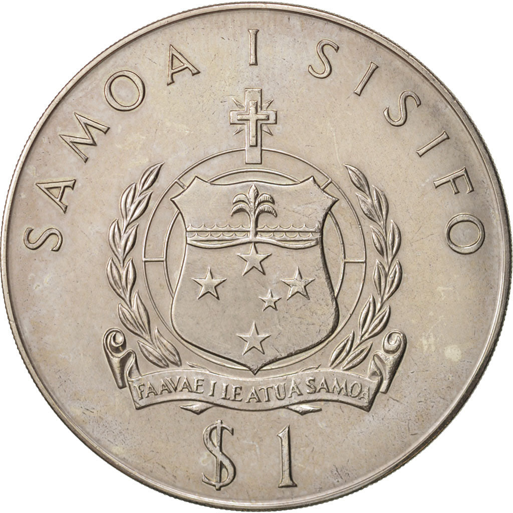 Samoa, Tala, 1977, AU(55-58), Copper-nickel, KM:26