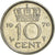 Moeda, Países Baixos, 10 Cents, 1976