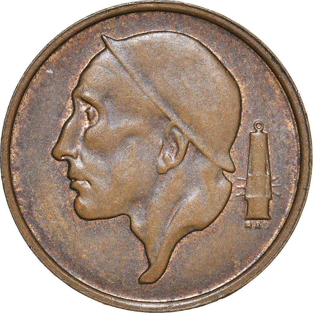 Moneta, Belgia, 50 Centimes, 1980