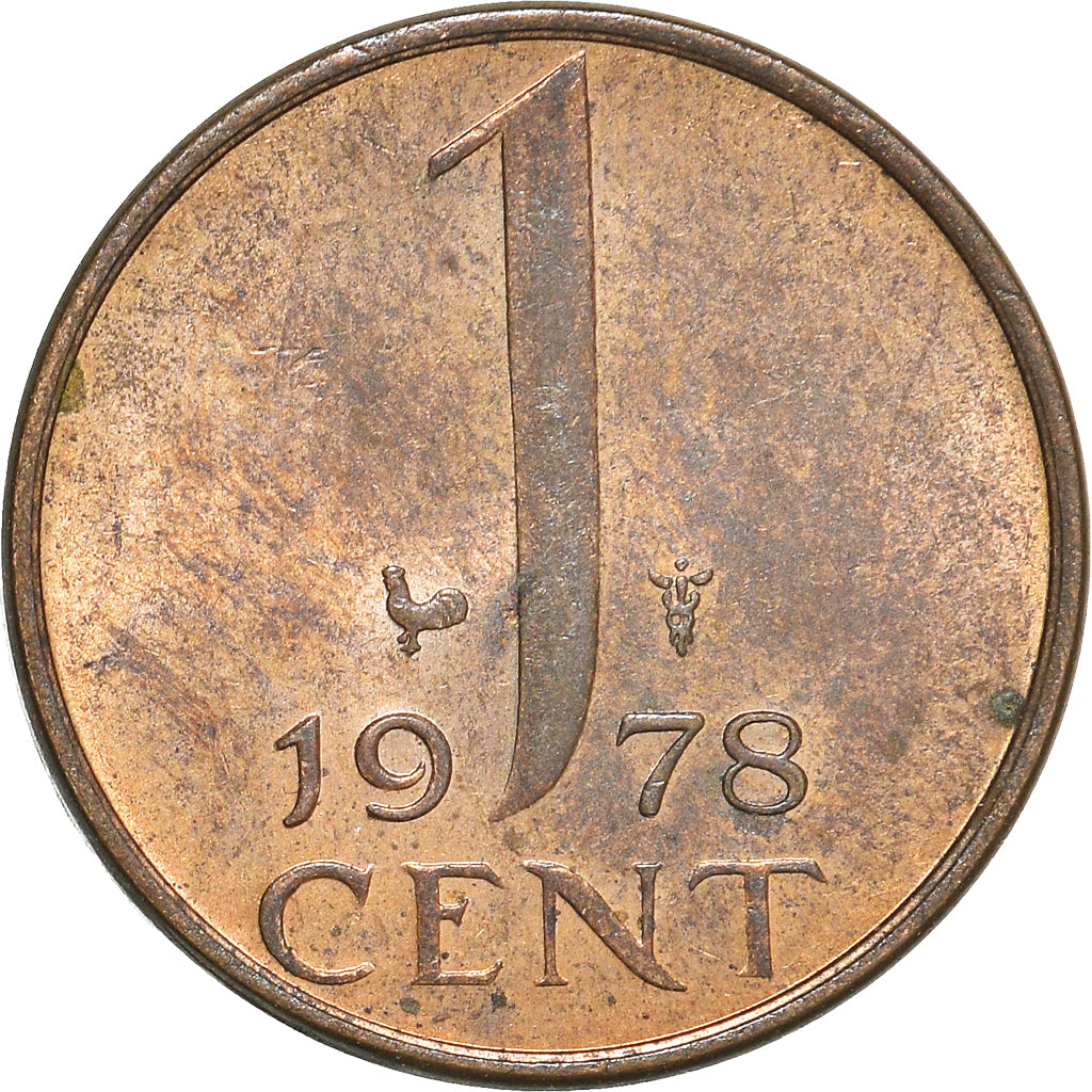 Monnaie, Pays-Bas, Cent, 1978