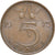 Moeda, Países Baixos, 5 Cents, 1975