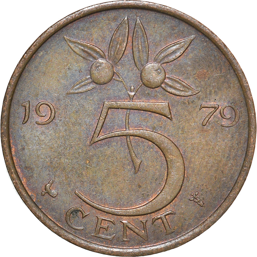 Moneta, Paesi Bassi, 5 Cents, 1979