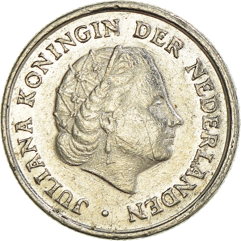 Moeda, Países Baixos, 10 Cents, 1980