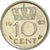 Münze, Niederlande, 10 Cents, 1963