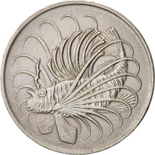 Coin, Singapore, 50 Cents, 1973, Singapore Mint, AU(50-53), Copper-nickel, KM:5