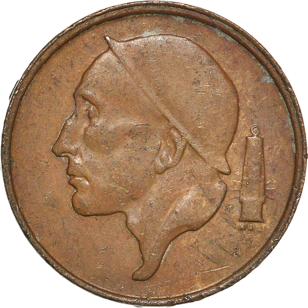 Moneta, Belgio, 50 Centimes, 1980