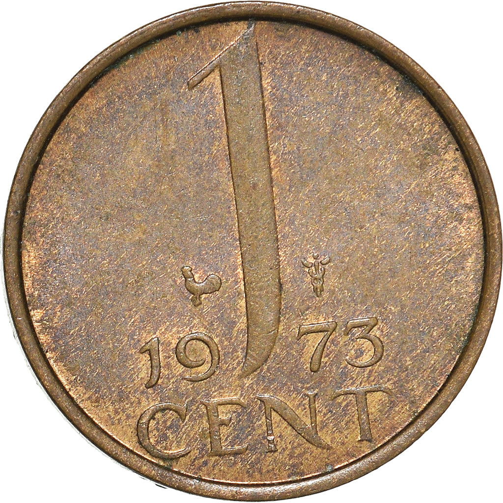 Münze, Niederlande, Cent, 1973