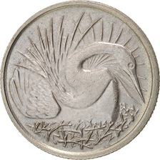 Singapore, 5 Cents, 1982, Singapore Mint, SPL-, Acciaio ricoperto in rame-nic...
