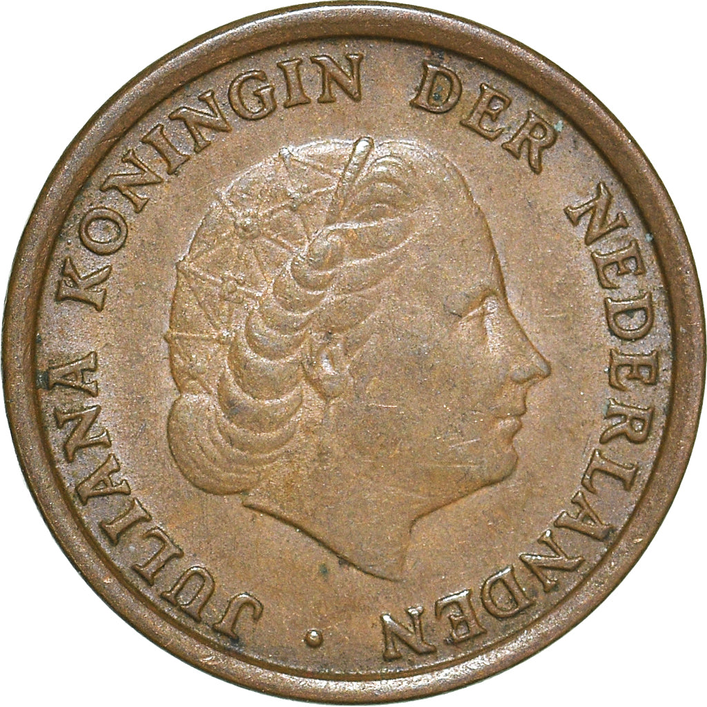 Münze, Niederlande, Cent, 1966