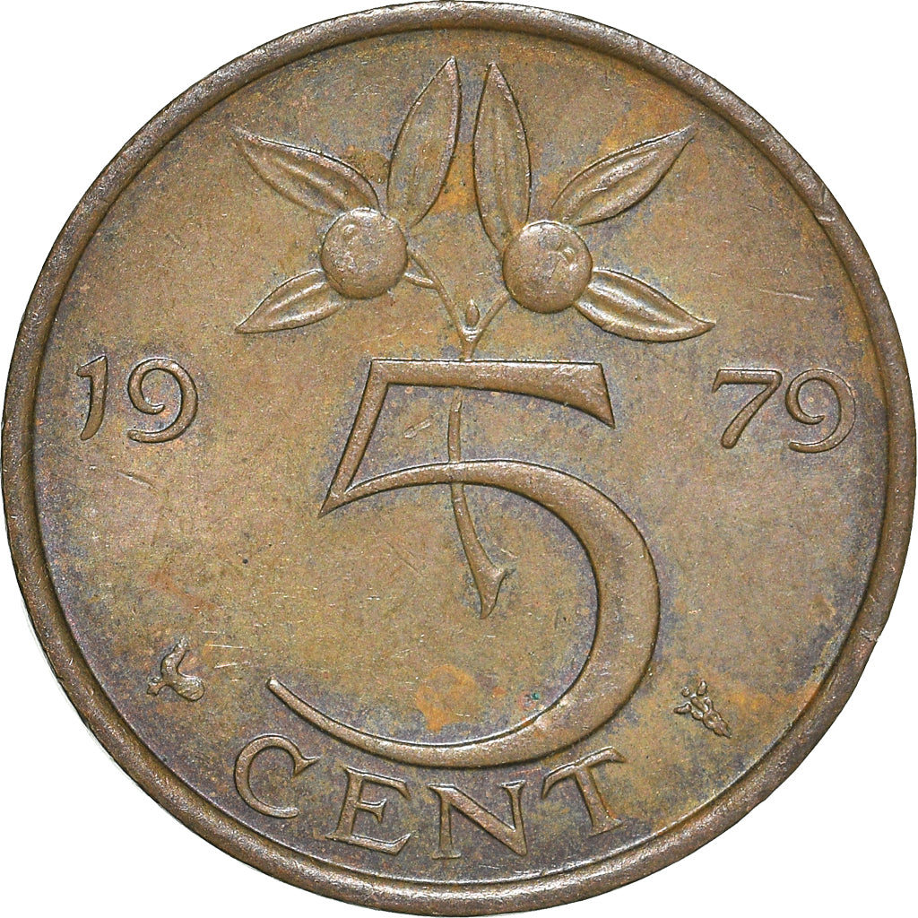 Münze, Niederlande, 5 Cents, 1979