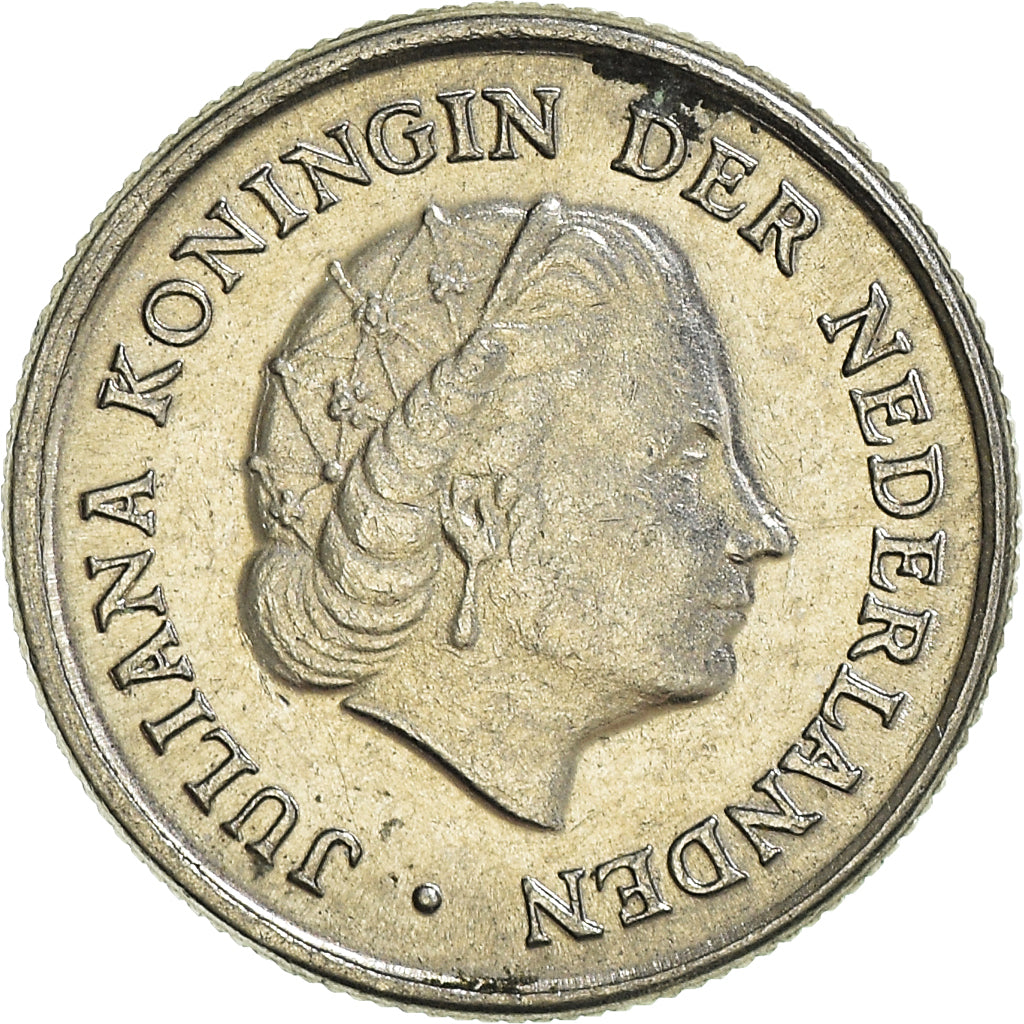 Münze, Niederlande, 10 Cents, 1977