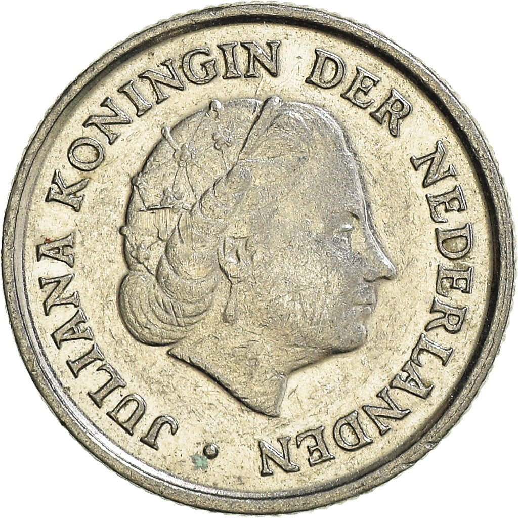 Münze, Niederlande, 10 Cents, 1972