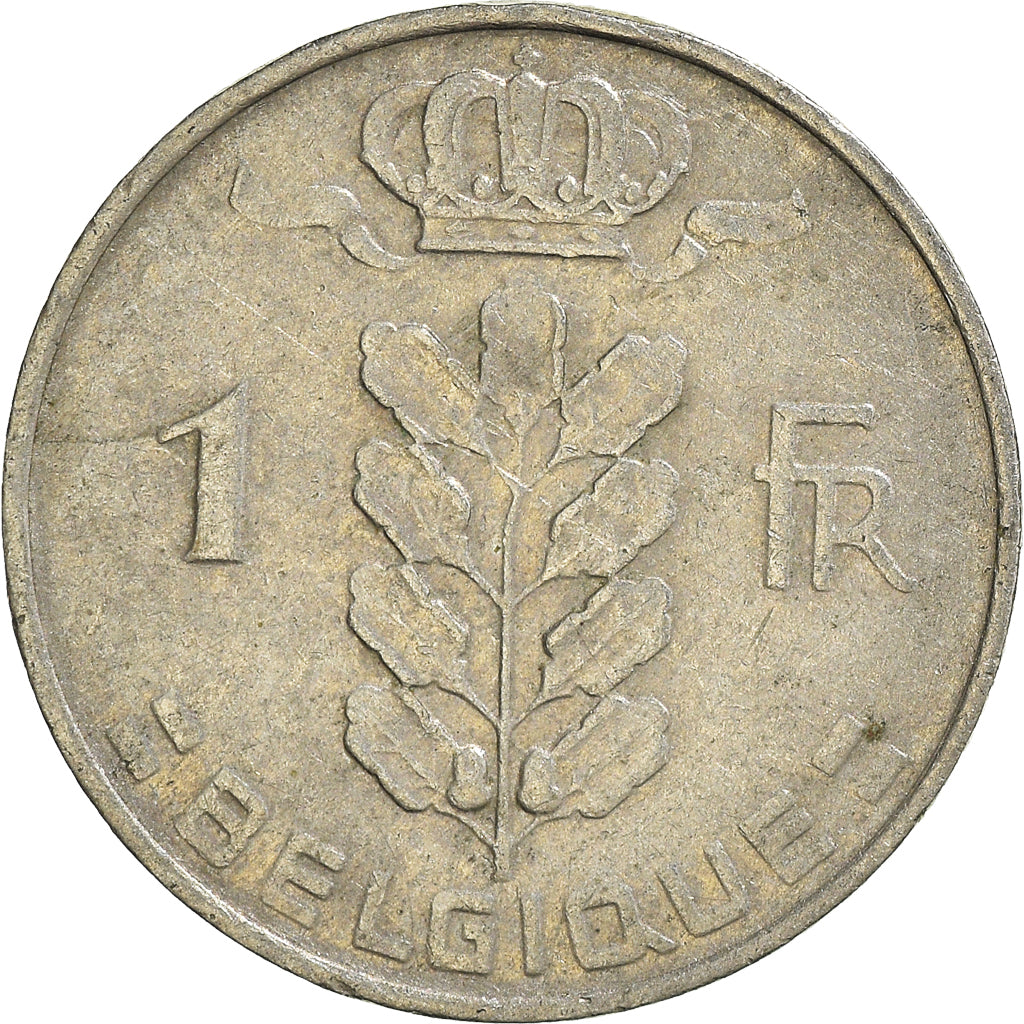 Coin, Belgium, Franc, 1967