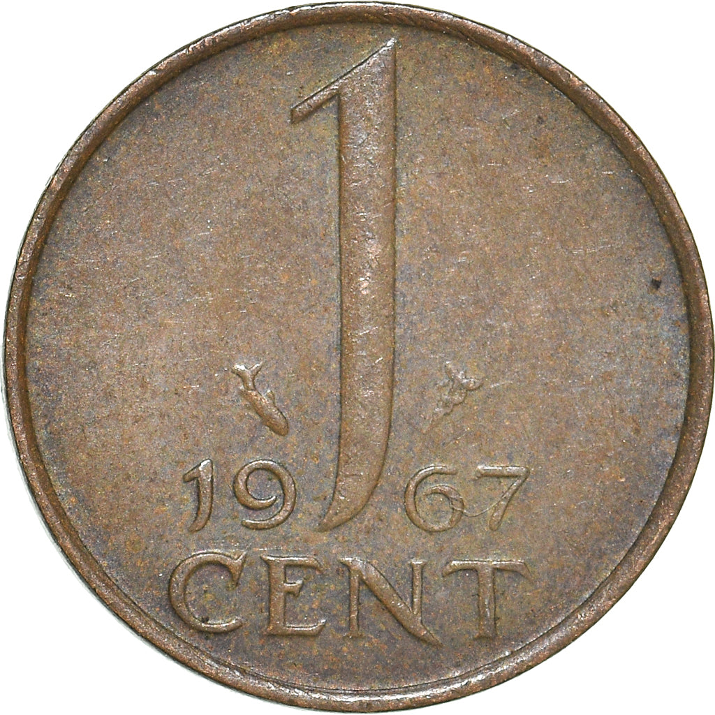 Coin, Netherlands, Cent, 1967
